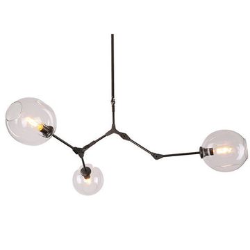 replica   BRANCHING BUBBLE CHANDELIER 3 by LINDSEY ADELMAN ( BLACK )