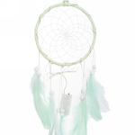 Украшение-оберег «Ловец Снов-Dream» 13*50см цвет нежно-зеленый, с подсветкой
