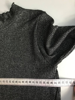 Водолазка H&M с серебряной сверкающей нитью на рост 158-164, 12-14 лет