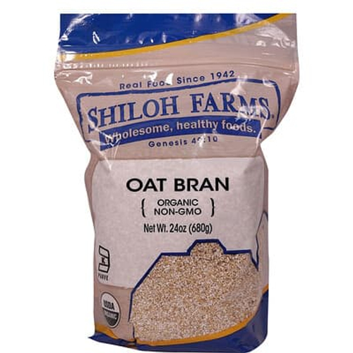 Shiloh Farms, органические овсяные отруби, 680 г (24 унции)