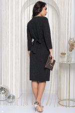 Платье Время желаний (черный с люрексом) П12147 LT Collection
