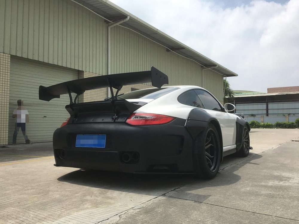 Широкий задний бампер для PORSCHE 911 997 TURBO S 2004–2013