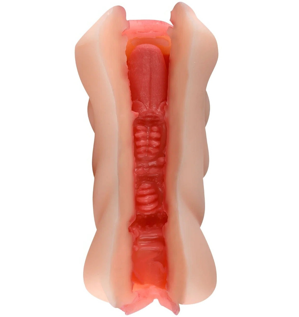 Мастурбатор двойной вагина и рот реалистичный 19,5 см