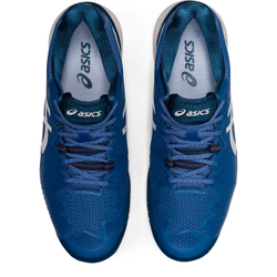 Мужские кроссовки теннисные Asics Gel-Resolution 8 - blue harmony/white