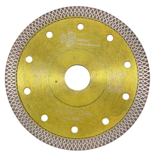 Диск алмазный отрезной 125*22,23*1,2 Ultra Thin X-Turbo