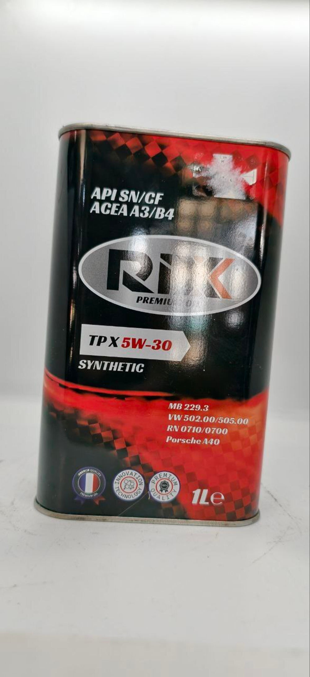 Масло моторное RIXX TP X 5w30 SN/CF ACEA A3/B4 синтетика 1л