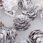 Композиция для декора «Лесное удовольствие» 11*11*14 см (130 гр), серебро