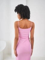 Платье летнее трикотажное лапша