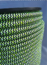 Веревка 24-прядная, полиамид, 12 мм (р.н. 1400 кг), 1 метр