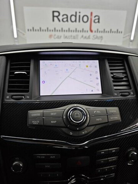 Мультимедиа блок с навигацией для Nissan Patrol Y62 2010-2015 (с сенсорным экраном) - Radiola RDL-08IT на Android 12, Carplay, 4G SIM-слот, 8/128ГБ