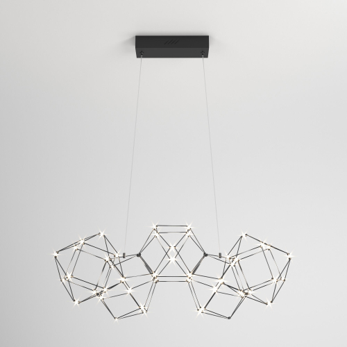 Подвесной светодиодный светильник Uma 90168/5 черный жемчуг