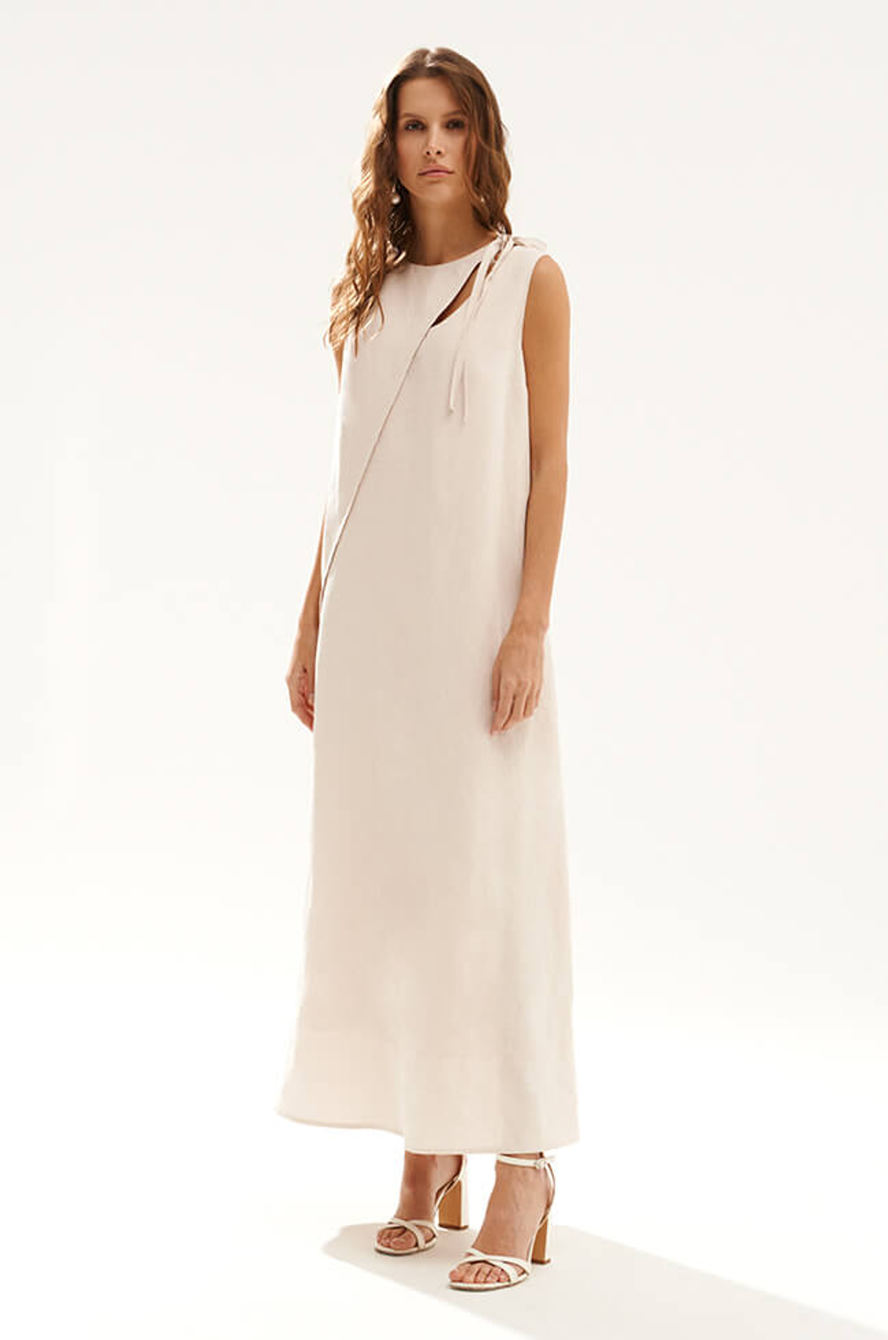 51742 Платье женское (бежевый)