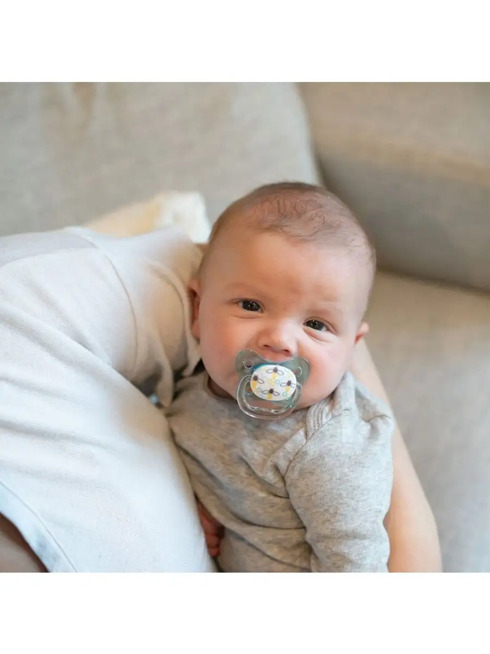 Ортодонтическая соска пустышка для новорожденных 2 шт