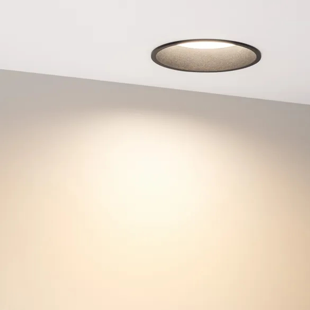 Светильник MS-BREEZE-BUILT-R125-16W Warm3000 (BK, 85 deg, 230V) (Arlight, IP20 Металл, 3 года) 036617