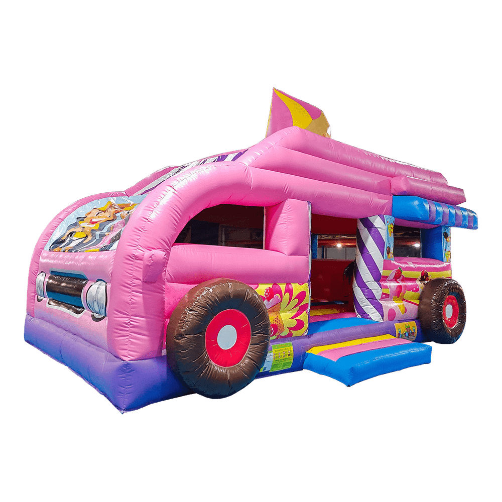 Коммерческий надувной батут "Машина сладостей"