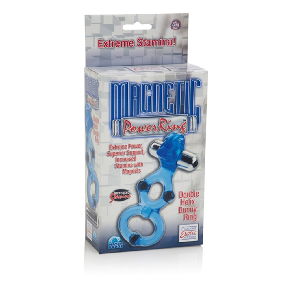 Эрекционное кольцо с вибрацией Magnetic Power Ridge Rider