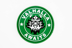 Шеврон Valhalla Awaits PVC