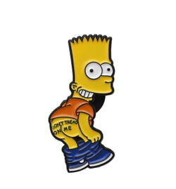 Металлический значок "Барт"