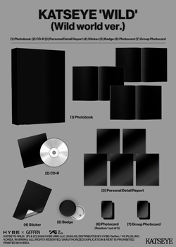 Альбом KATSEYE - WILD (предзаказ от WEVERSE SHOP)