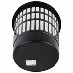 Корзина для бумаг STAFF "Basic" сетчатая, 9,5 л, черная