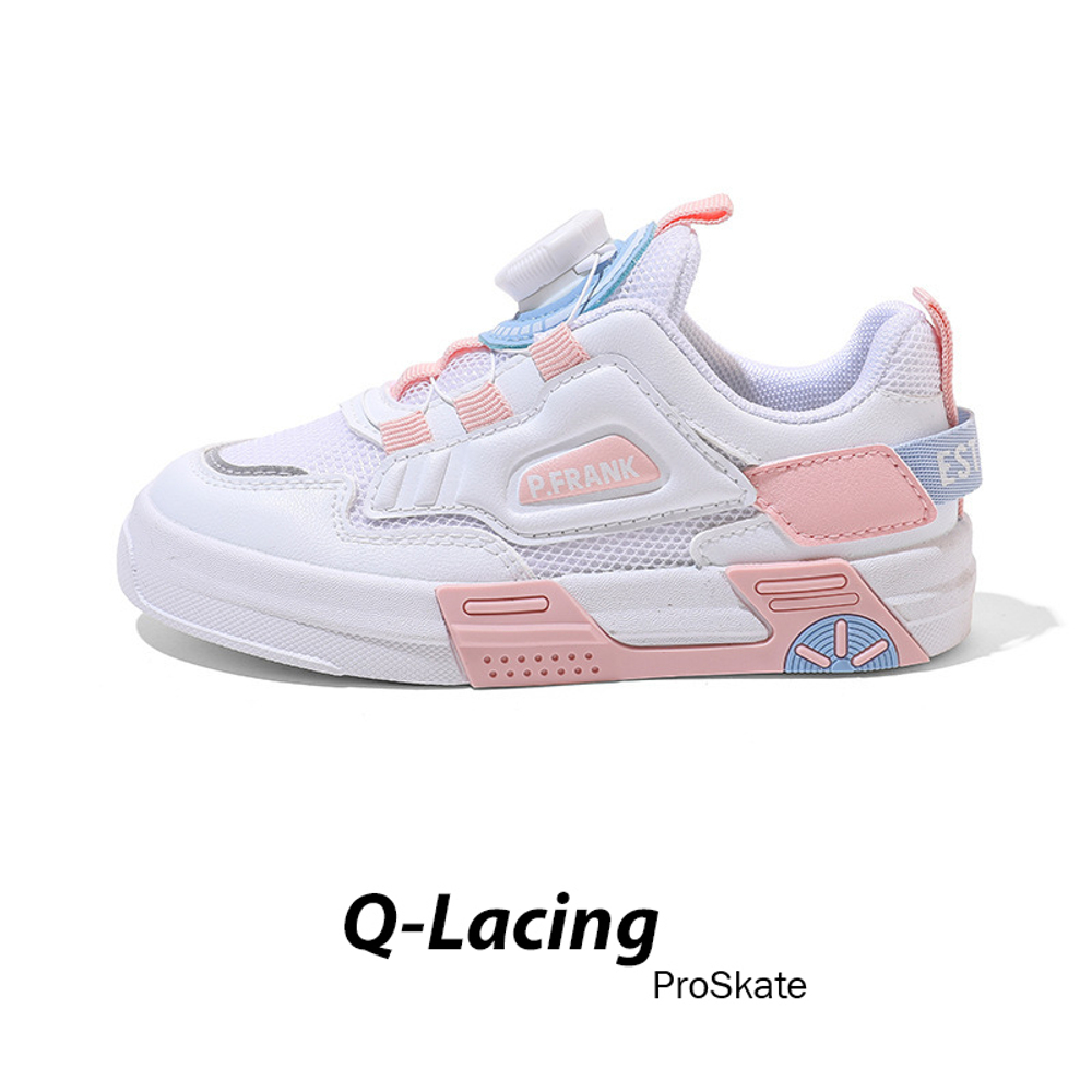 Кроссовки Paul Frank Q-Lacing ProSkate (Pink)