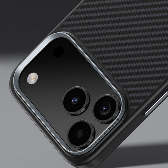 Чехол Benks ArmorPro Case built with Kevlar 600D для iPhone 17 Pro 6.3&quot; (C.K.FL.AP.BK.A069) черный (Black)