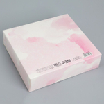 Коробка складная подарочная «Любимой дочке», 20 х 18 х 5 см, БЕЗ ЛЕНТЫ