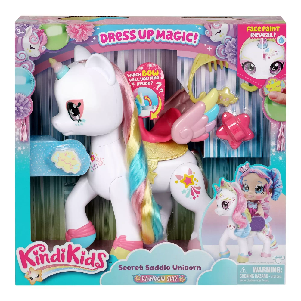 Единорог Kindi Kids Dress Up Magic Secret Saddle Unicorn (2022)