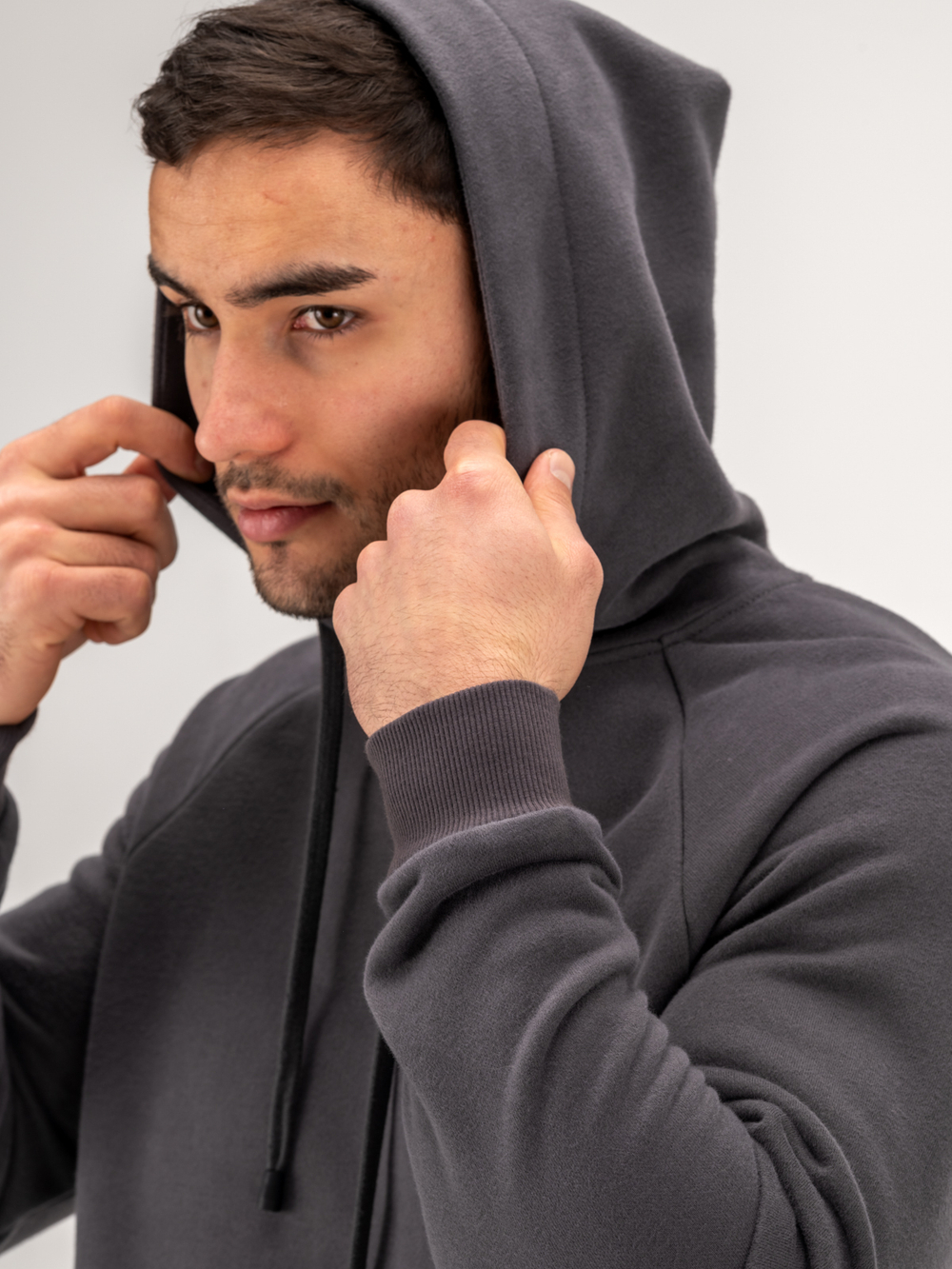 Костюм мужской спортивный (без начеса) Графит