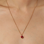 Колье Dyrberg Kern ETTE SG RED 329681