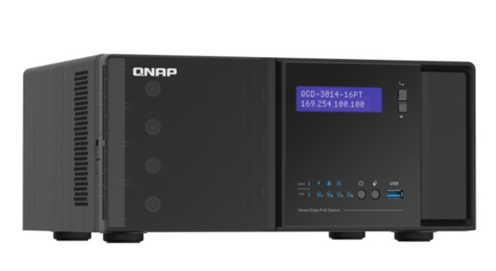 Коммутатор PoE QNAP QGD-3014-16PT-8G