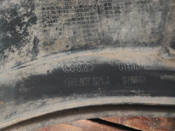Юбка заднего бампера Audi Q7 (4M) 19-нв Б/У Оригинал 4M0807521J