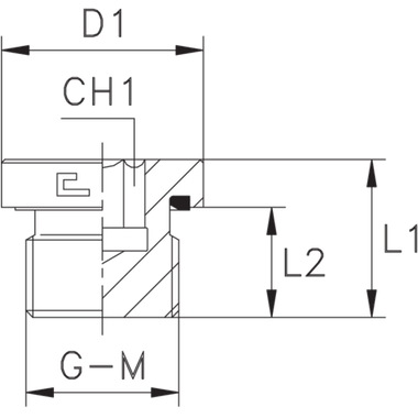 Заглушка VE (Ш) 20x1.5