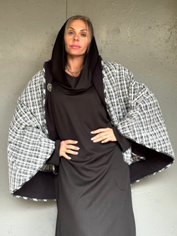 Платье Assassin / черный/футер петля /плотная ткань