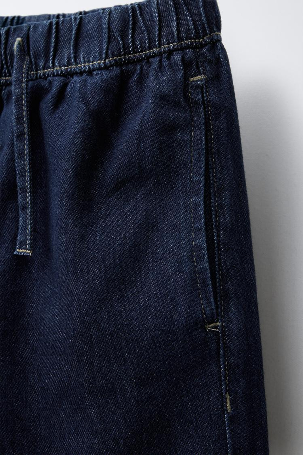 ZARA ДЖИНСЫ С ШИРОКИМИ ШТАНИНАМИ, СИНИЙ