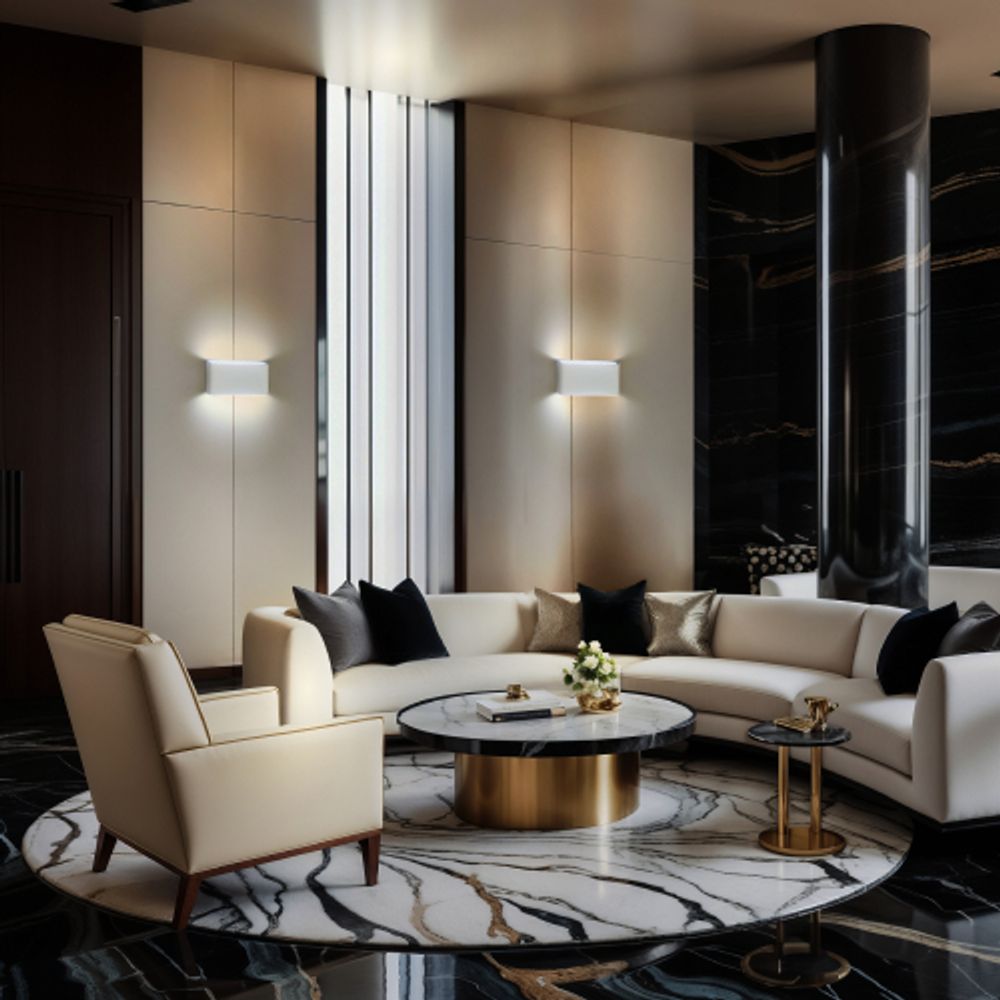 Светильник накладной светодиодный ЭРА WL41 WH 10Вт 3500К IP54 белый для интерьера и фасадов зданий | Фасадная декоративная подсветка