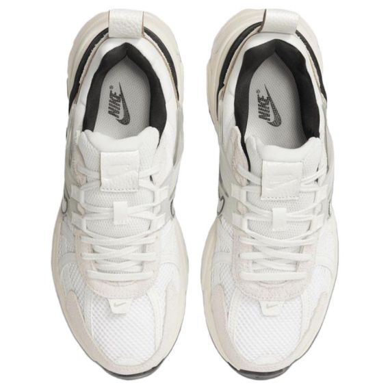 NIKE V2K Беговые дорожки Низкие через Бежево-белый Черный университет