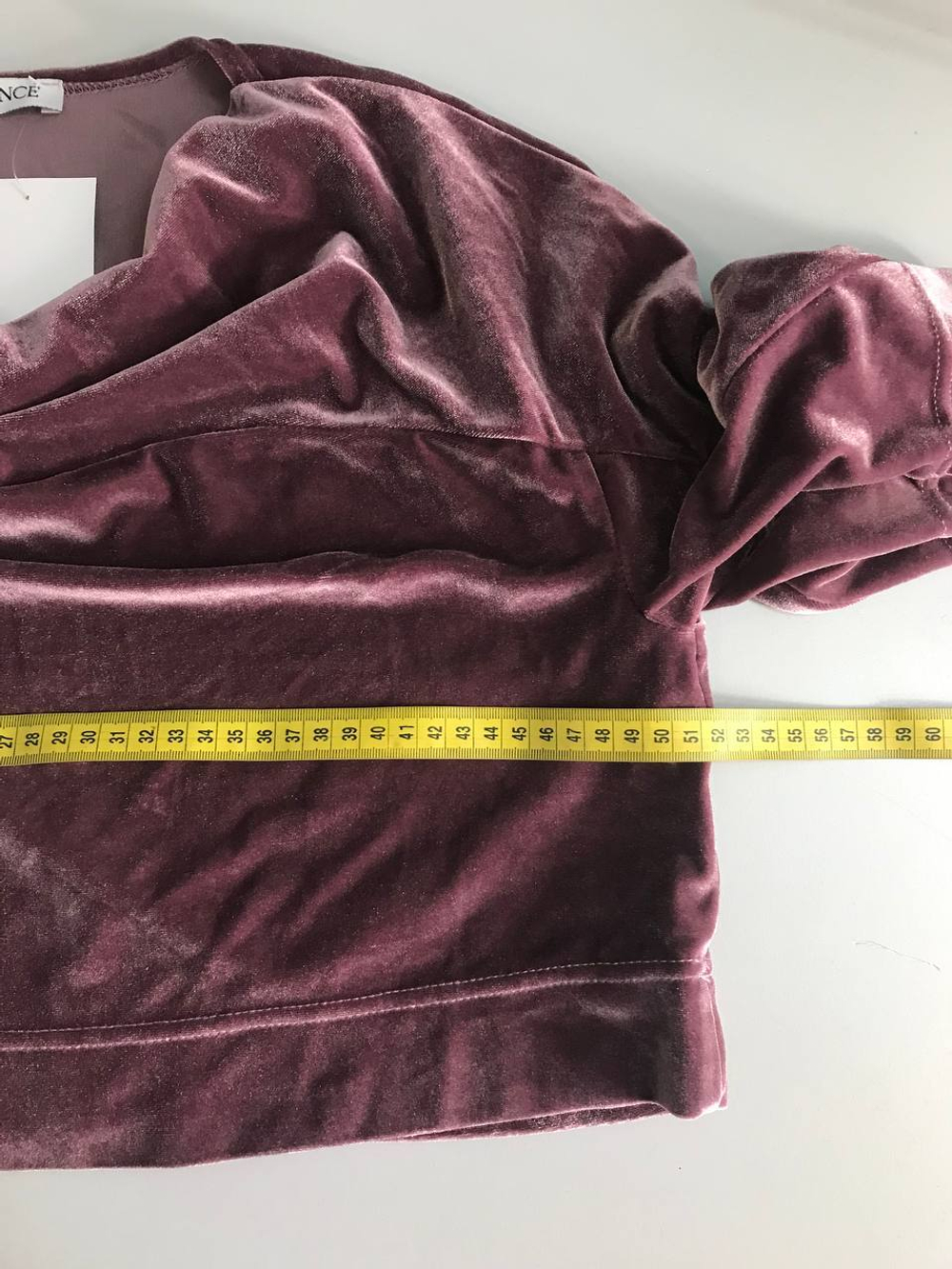Костюм Glance бархатный, маркировка 164-92-100, визуально на 46 размер