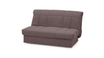 Диван Виа Лайт Strong Plus 05 140*105*88 см, Коричневый Рогожка Аккордеон Фиеста
