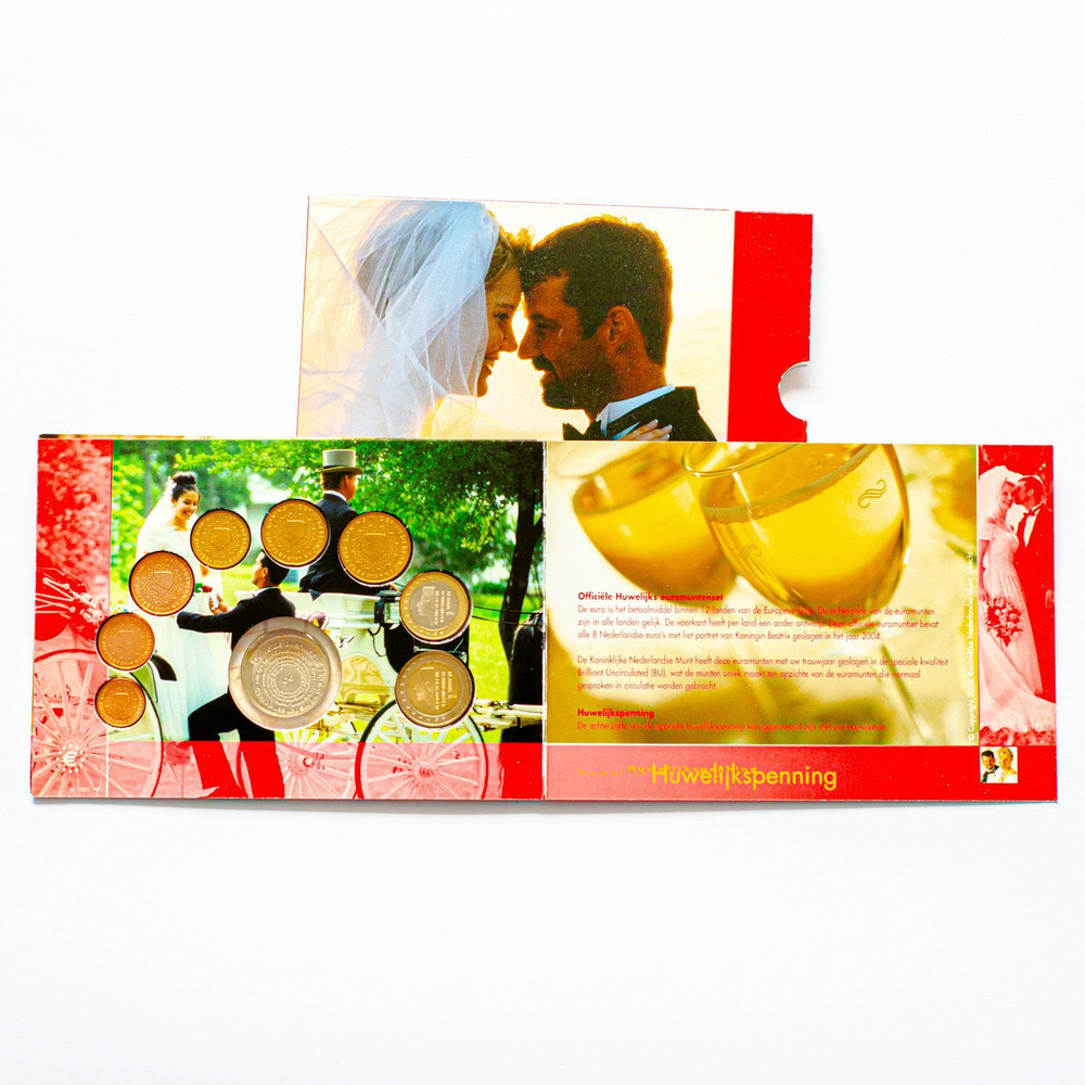 Netherlands 2004 Wedding Coin Set