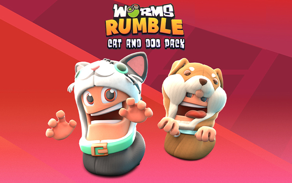 Worms Rumble - Cats & Dogs Double Pack (для ПК, цифровой код доступа)