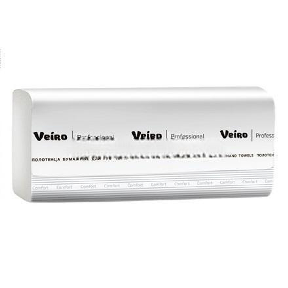 Полотенца бумажные V-сложение 2сл. (200 л.) Veiro Professional Comfort (1/20 пачек) KV205