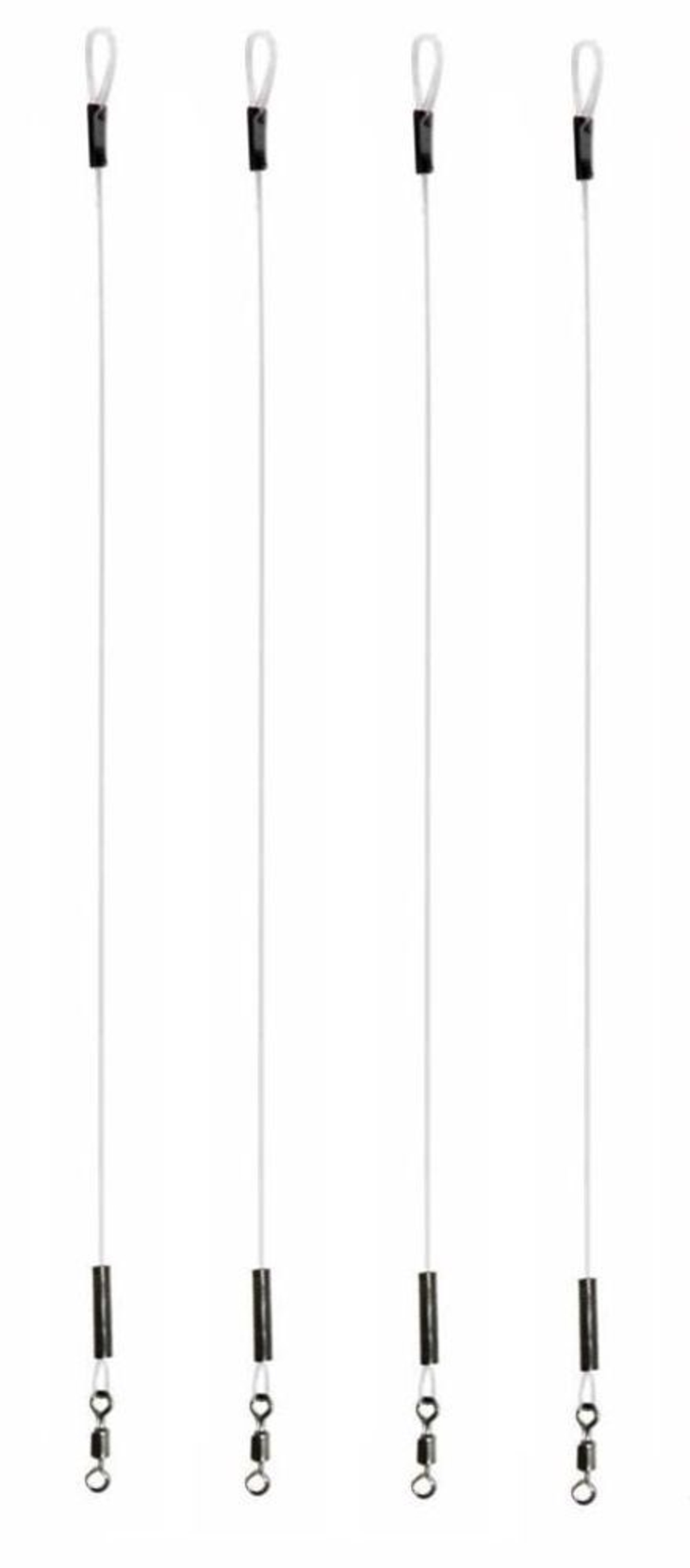 Поводок для рыбалки флюрокар. 10,4кг 0,45мм/28см 2уп по 4шт