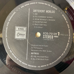 Винтажная виниловая пластинка LP Maywood Different Worlds (Japan 1981) (Obi) Gone Without A Reason