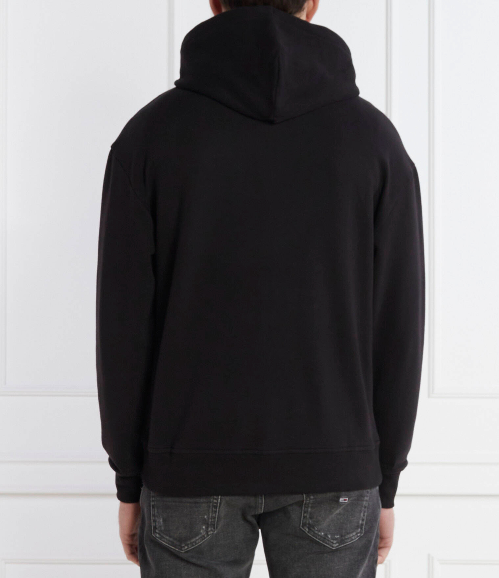 Худи LETTERMAN ZIPTRU EXT Tommy Jeans - черный(DM0DM18415)