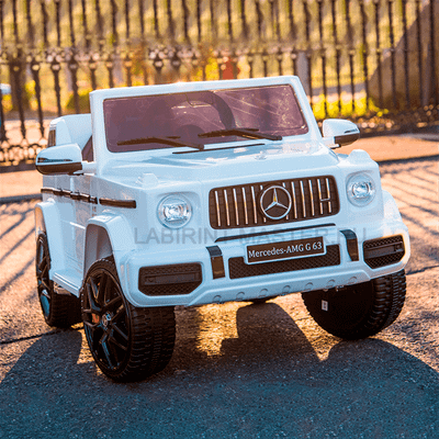 Детский электромобиль "Mercedes-Benz  G63" 12V,белый