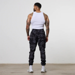 Штаны VANQUISH Utility Camo Cargo Pants Black