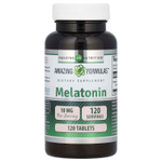 Amazing Nutrition, Мелатонин, 10 мг, 120 таблеток