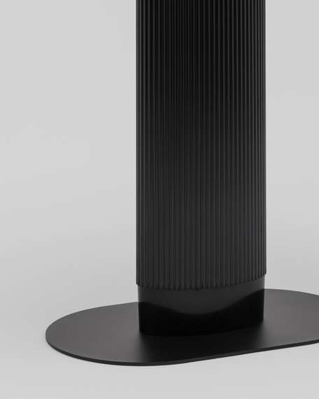 Стол Must 130х80 см, чёрная керамика