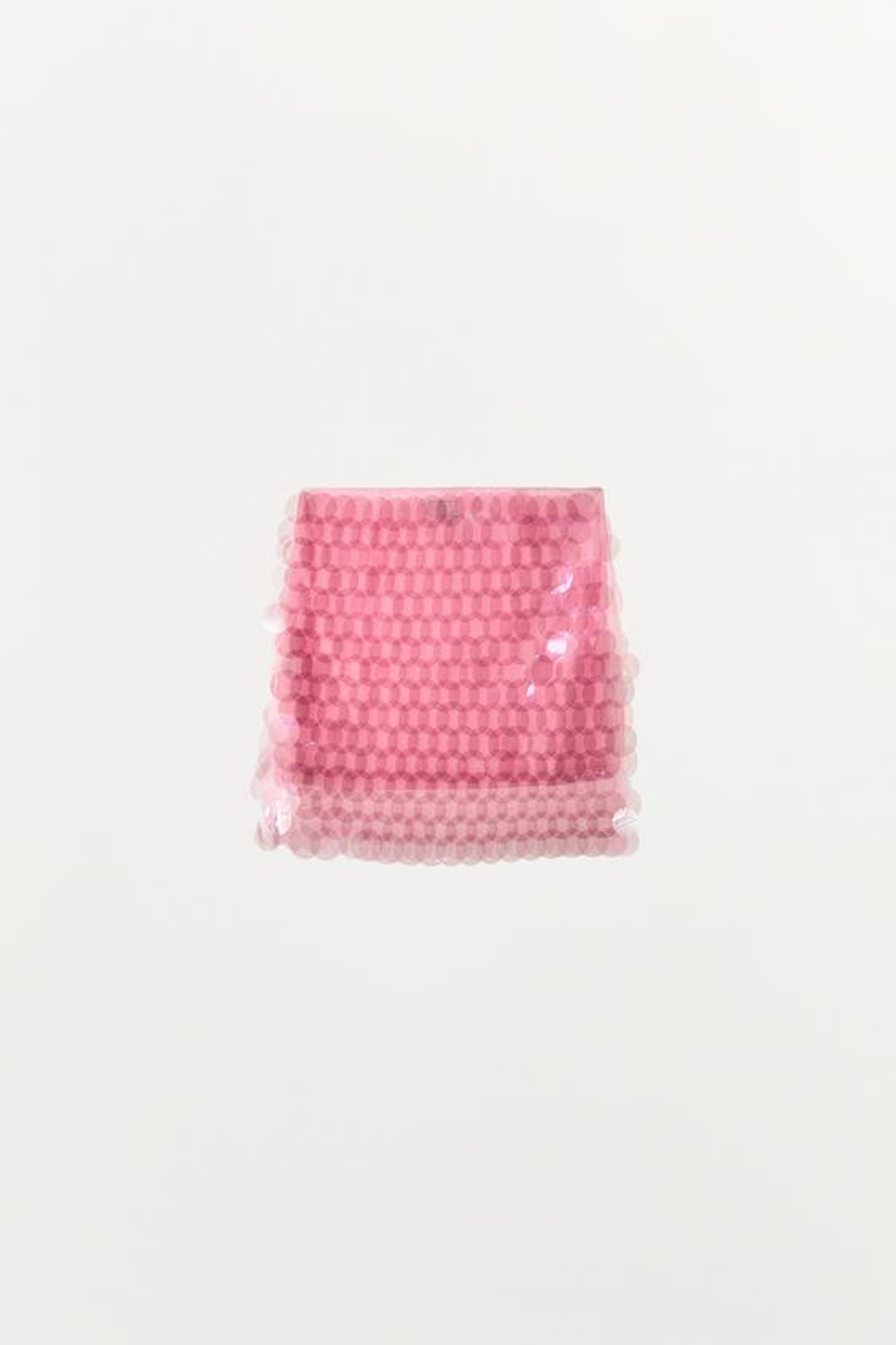 ZARA МИНИ-ЮБКА С ПАЙЕТКАМИ, РОЗОВЫЙ